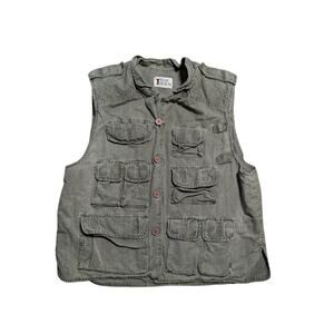 Vintage TRAIL DESIGNS Safari Hunting/Fishing Vest/Cargo Vest, Large